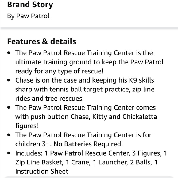 Paw Patrol Chase’s Deluxe Vehicle and Rescue Center Playset - Picture 14 of 14